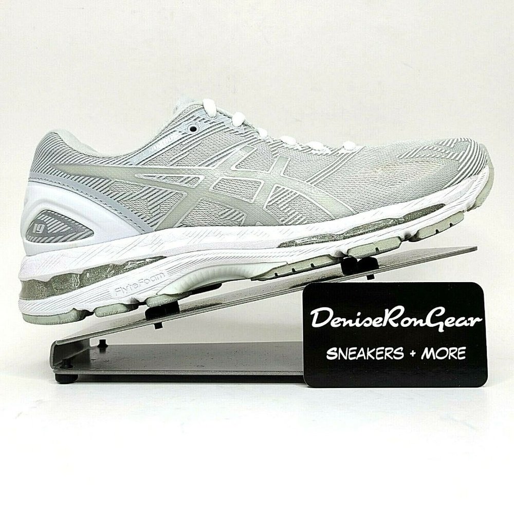 Asics Womens Grey T750N Running Sneaker Shoes Sz 9
